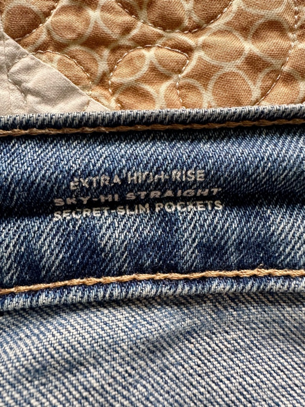 Extra High Rise Sky-Hi Straight Jeans - 12 Tall - Picture 4 of 6